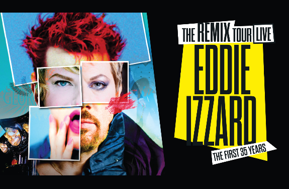 More Info for Eddie Izzard -The Remix Tour: The First 35 Years